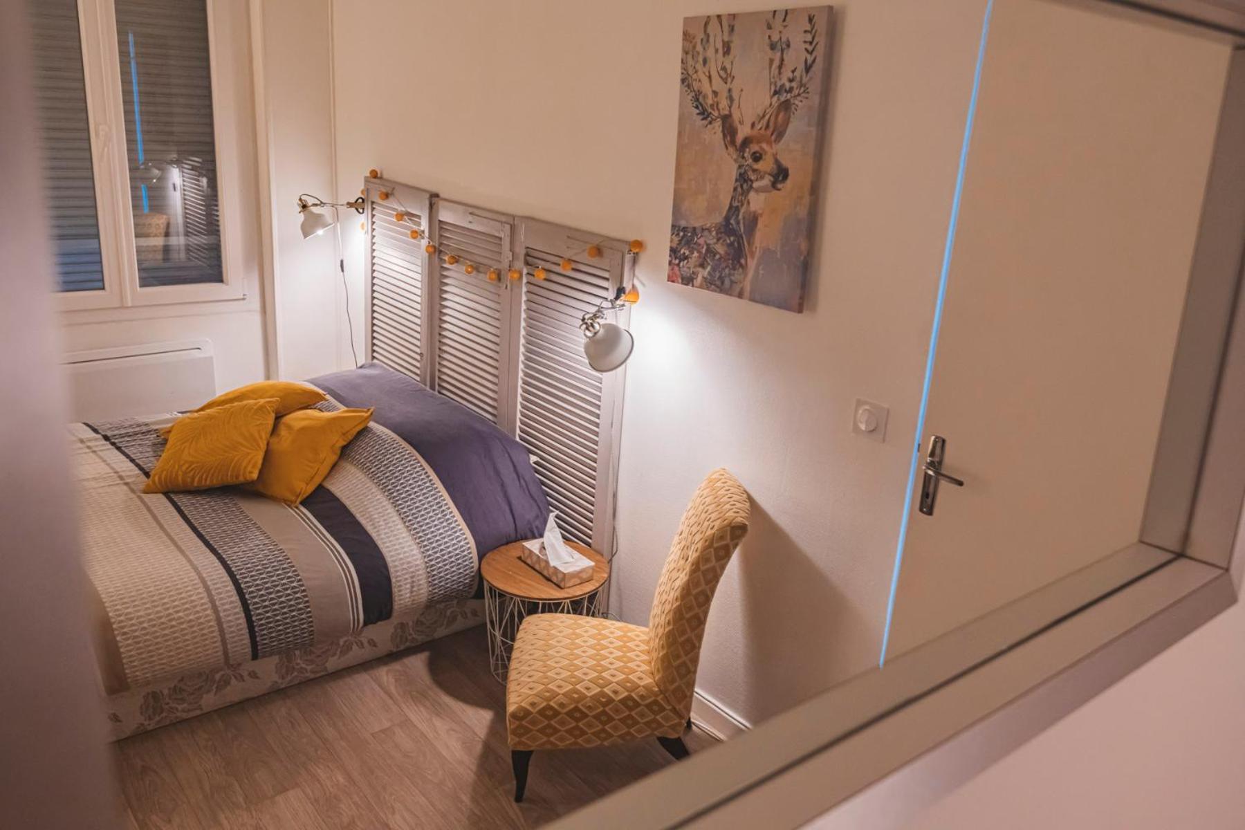 Joli Studio"Le Clair Logis" Gare Centre Petit Dejeuner Possible Reims Bagian luar foto